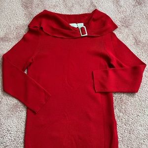 Dana Buchman Ladies Red Sweater size small.